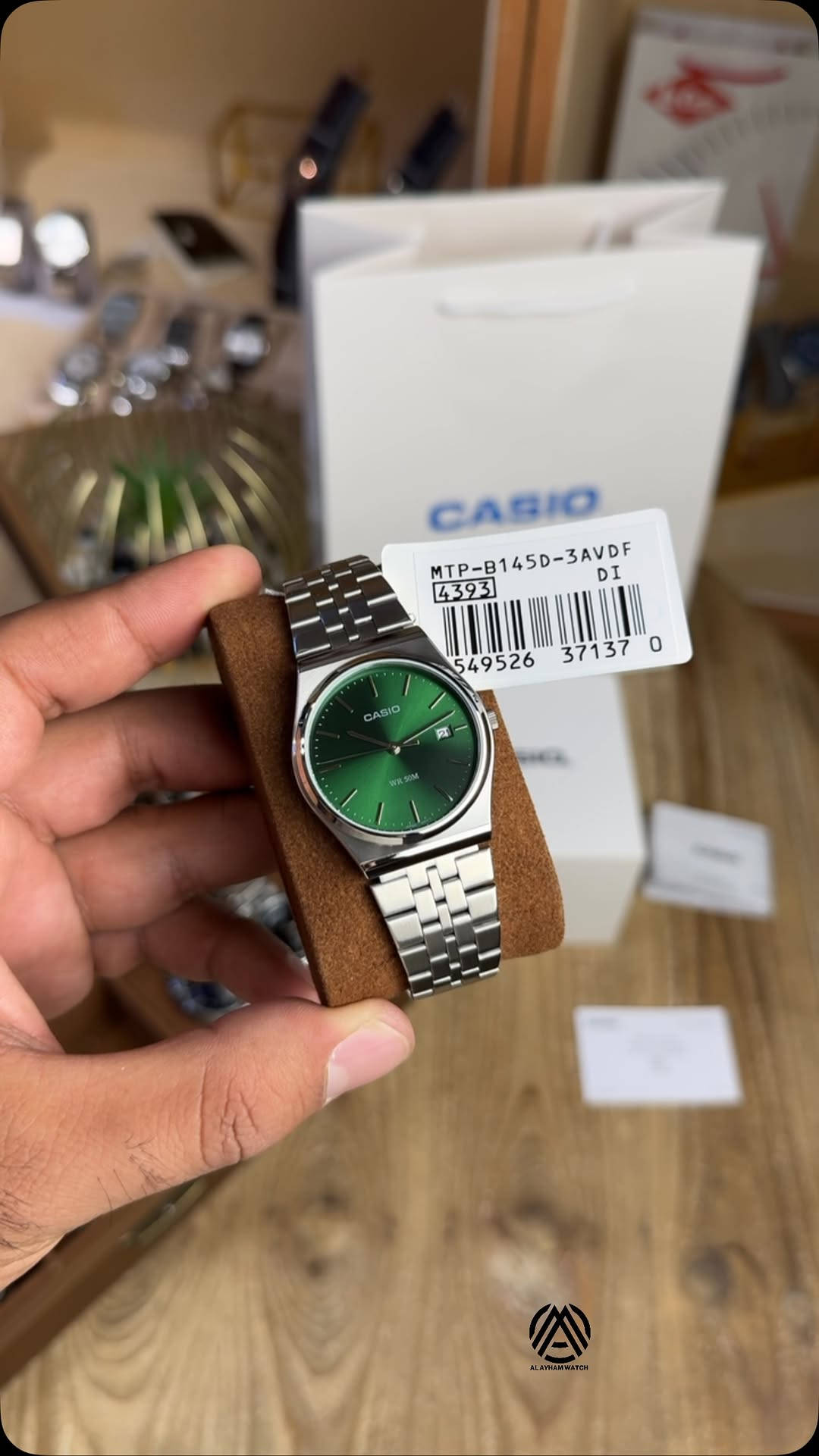 Original watch CASIO 

115 الف 

السيدية الشارع التجاري عمارة الفسيلة ط1 
***********
