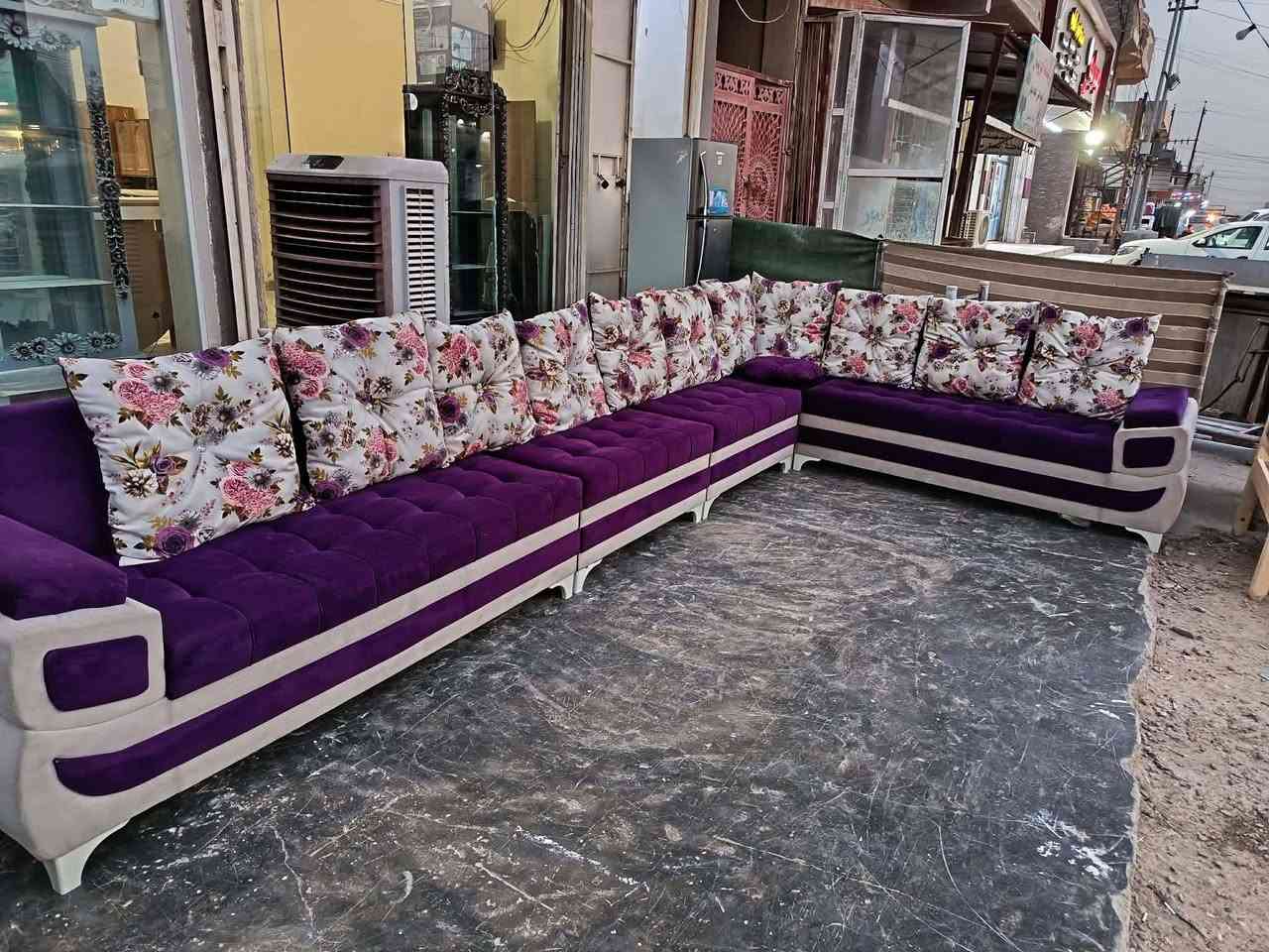 معرض ابو عبدالله للاثاث المنزلي 🔥 
تم وصول وجبه جديده من ديوان مستخدم ابو كوشات حطاطه شرط خمس قطع عشر مقاعد زورونا تجدون ما يناسبكم العنوان تكريت الديوم بلقرب من اسواق الزوبعي للاستفسار خاص او اتصال *********** متوفر وتساب
