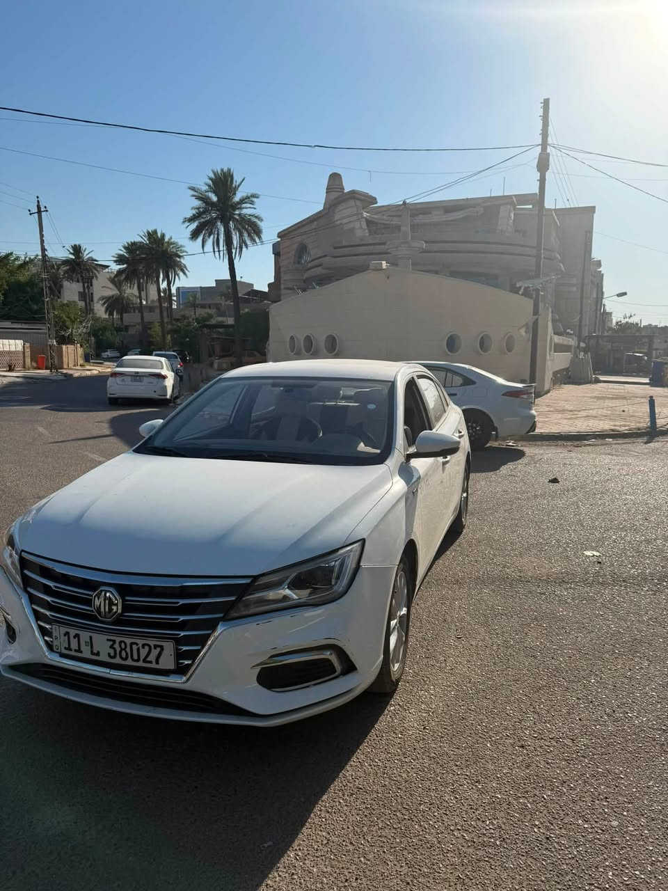 السلام عليكم 

MG 5 
موديل 2025 
ماشيه 20 الف 
فول مواصفات 

عنواني بغداد المنصور حي الزهور 
رايدها ب 125 وبيها مجال 

***********
