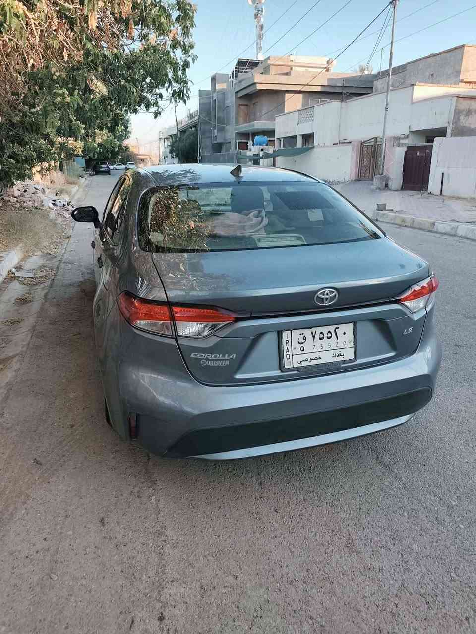 كورلا 2020 LE جاملغ و بنيد بدون اي داخل حادثها كدامك رقم بغداد ب اسمي كامله من كلشي السعر 129 و بيها مجال مكاني ديالى ***********
