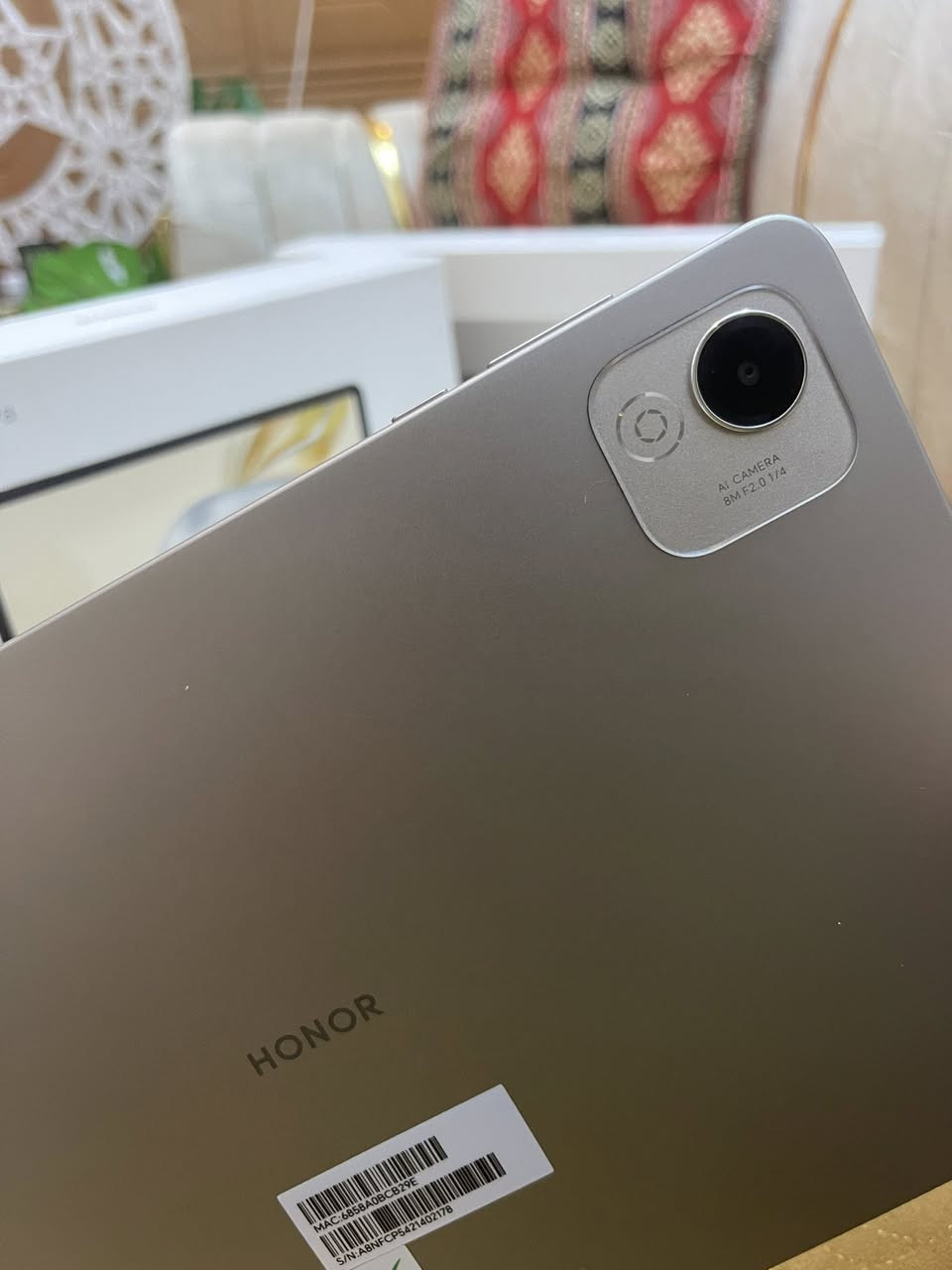 📱 آيباد هونر Pad X9 للبيع (أخو الجديد)

الحالة: الجهاز نظيف جداً ، استخدام شهر واحد فقط.

الملحقات: كاملة مع الكارتون والغلاف الأصلي.

الكفر ويا هديه 

المواصفات المختصرة:

• شاشة كبيرة 11.5 بوصة بدقة عالية (تردد 120Hz).

• نظام صوتي ممتاز (6 سماعات محيطية).

• بطارية ممتازة ودوم فترة طويله 

• يدعم كافة الالعاب وممتاز بالبوبجي وبقيه الالعاب ويفيد للدراسه 

سبب البيع: مااحتاجه .

💰 السعر: 300 ألف ( بي مجال  )

📞 للتواصل: [الشراي يكتب تم اراسله ]


**إذا كنت صاحب هذا الإعلان وتريد حذفه لأي سبب، رجاءا أرسل رسالة إلى الدعم الفني**