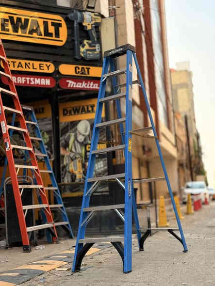 🔹متوفر درج ماركة ويرنر 
🔹7 باية 
🔹فايبر كلاس
🔹عازل للكهرباء
🔹ارتفاع 244
صنع مكسيكي
🔹العنوان : بغداد الكرادة  قرب تقاطع الاورزدي 
🔹للاستفسار او اتصال : 
خاص او على ***********

🔹متوفر خدمة توصيل

تيك توك www.tiktok.com/@userdcp33jbafs

موقع المعرض Use Waze to drive to العمل, شارع الاورزدي, Baghdad, Baghdad Governorate: https://waze.com/ul/hsvzt6tqvu

https://www.messenger.com/channel/.              رابط القناة 100064652867699
