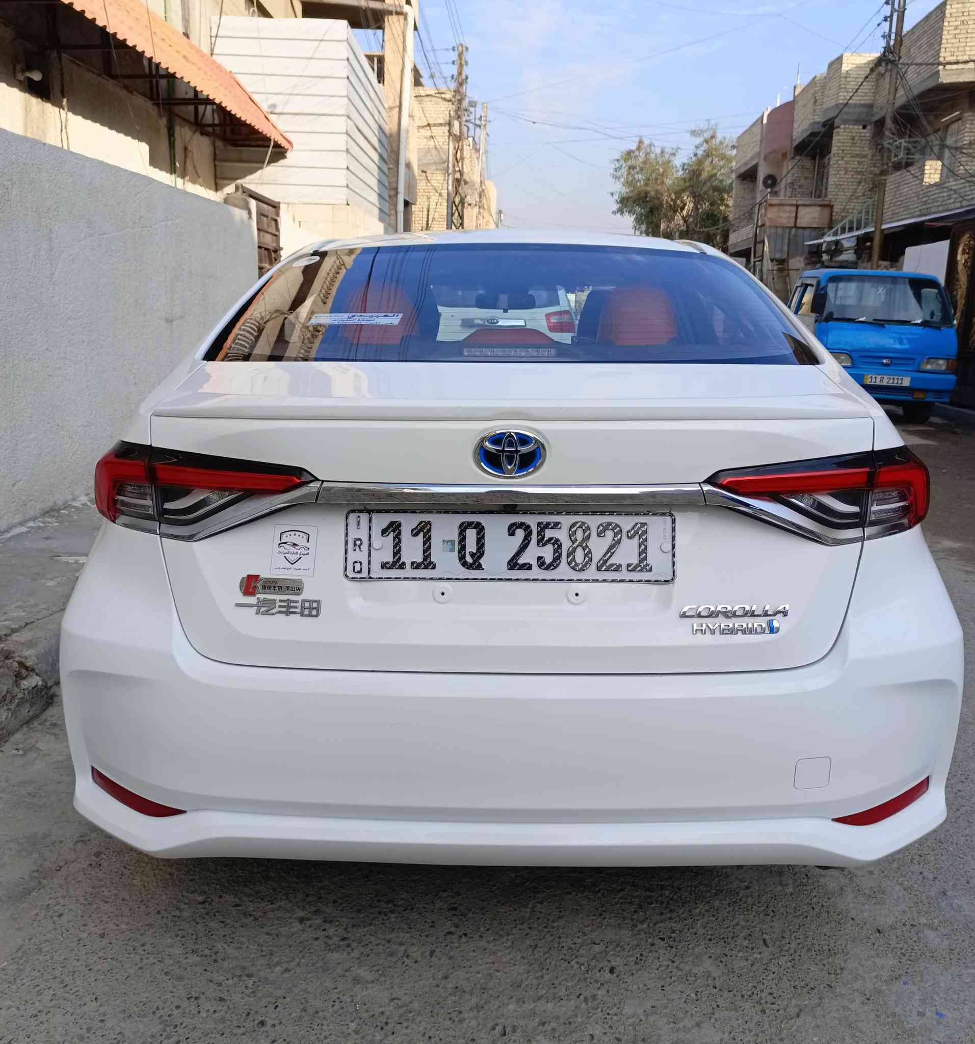 السلام عليكم كورلا هايبرد 24
كفاله عامه
داخل احمر
علامه الزرقه
هزه وسنويه جديد بسمي
ماشيه 88
مكاني بغداد 
السعر 147 
للاتصال ***********
