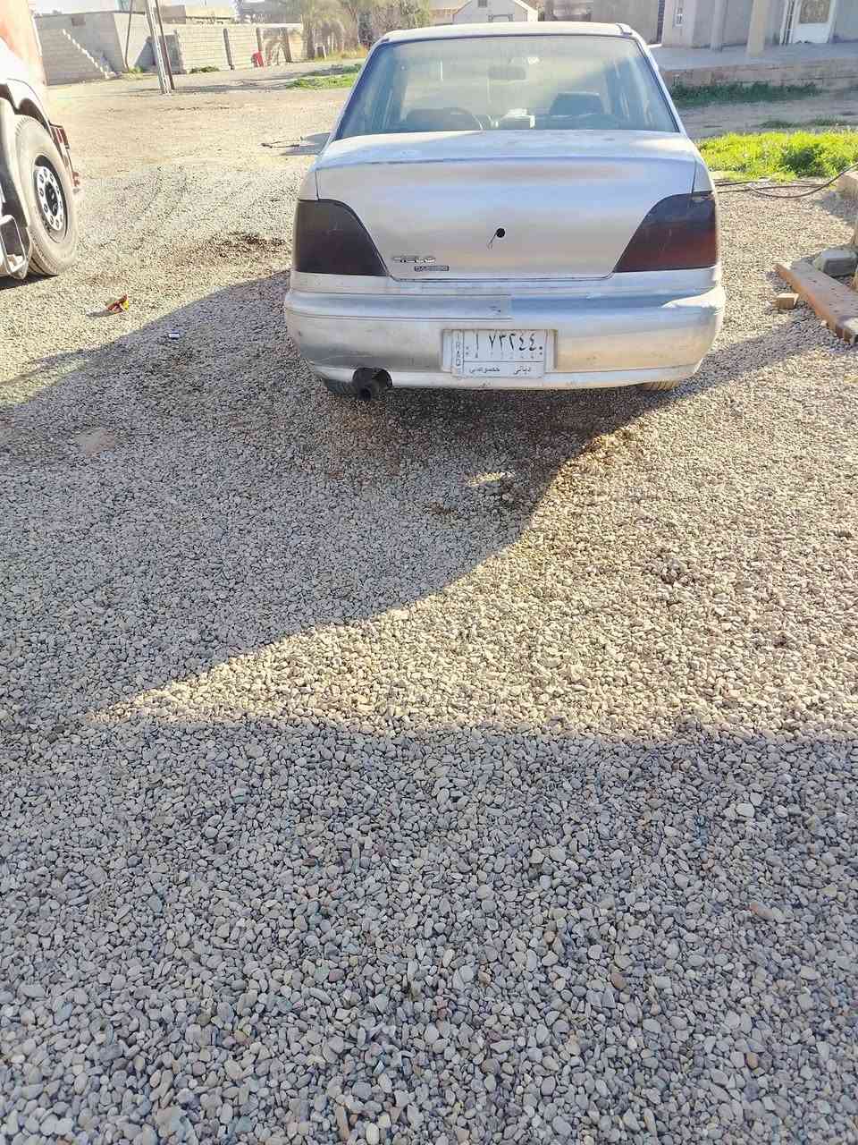 السلام عليكم دايو سلو موديل 94 محرك وكير كفاله تايرات جدد تقريبآ باتري جديد اصل تبريد بس كمبريسر مابيها  جاهزه وقتصاديه بالبانزين كهربائيات شغاله سنويه عضم عاج ساقطه وشرعيها مايسوي وكاله يحول السعر 20 وبي مجال المكان مكيشيفه ***********
