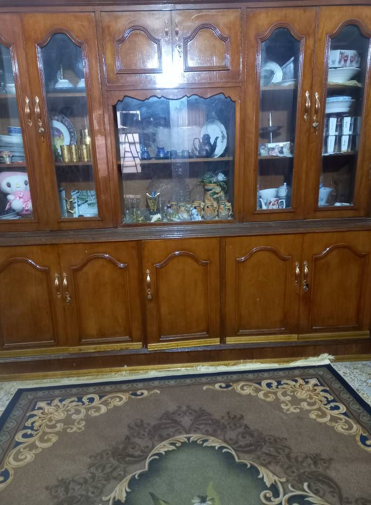 بوفيه نظيفه وغرفة اخشاب صاج ٥ قطع كربلاء ***********

