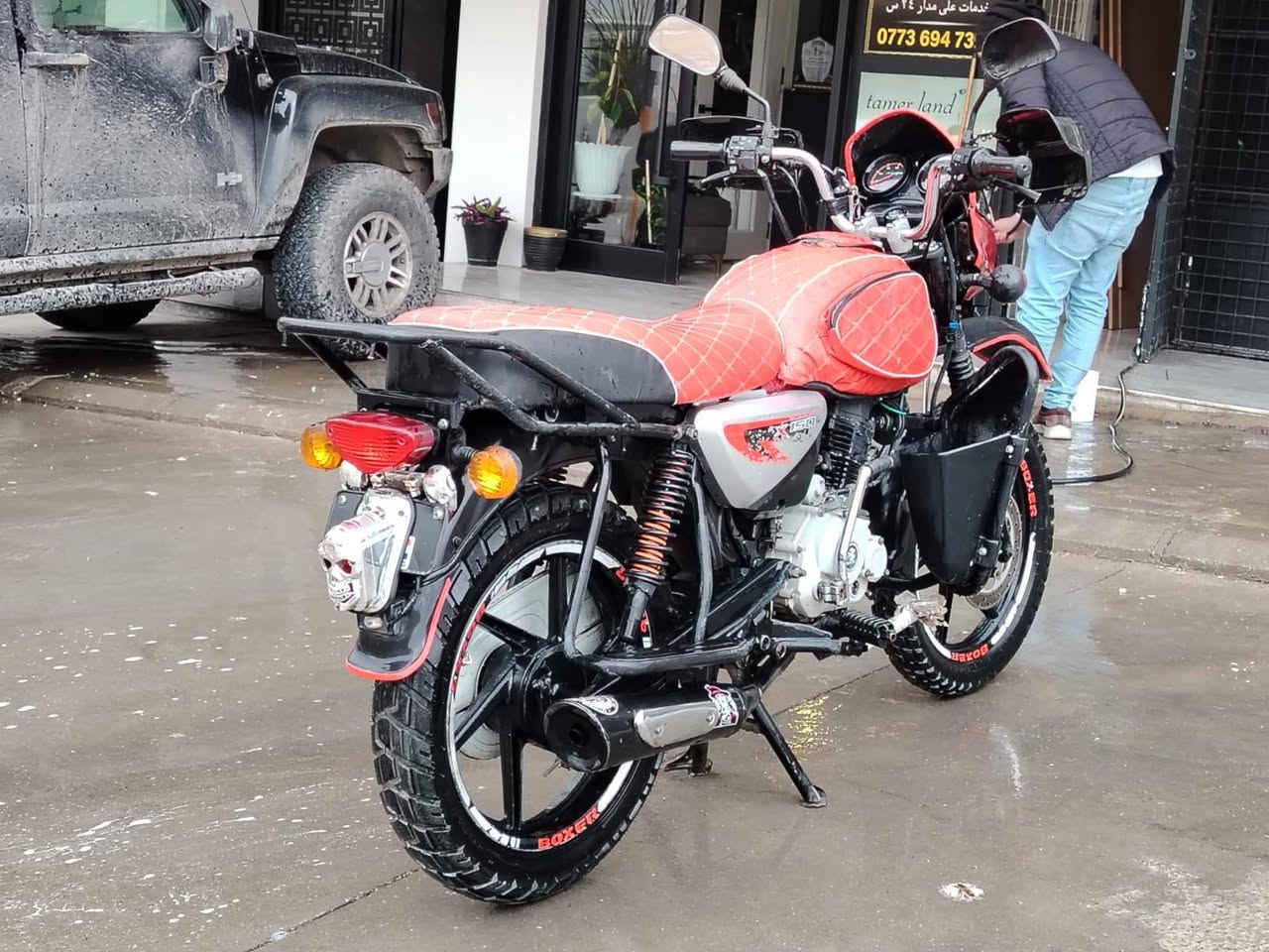 سلام عليكم بوكسر للبيع
انطي بيها تراي لبغداد مكفولة من كلشي
سعر ٨٠٠ الف وبي محال للطيبين


**إذا كنت صاحب هذا الإعلان وتريد حذفه لأي سبب، رجاءا أرسل رسالة إلى الدعم الفني**