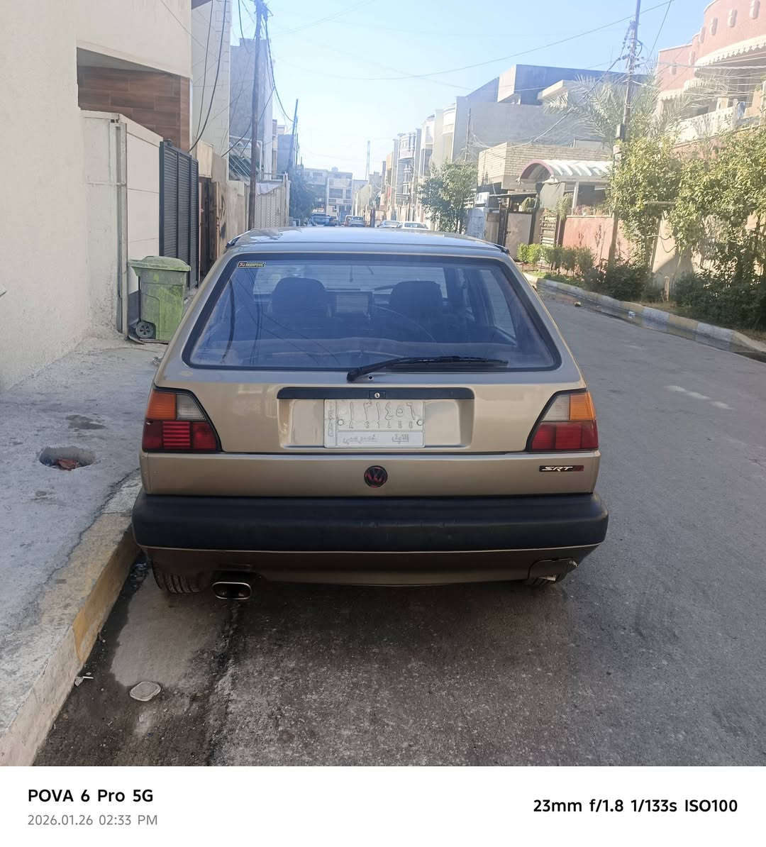 سياره كولف موديل 1991 رقم نجف مكان سياره بغداد رقم ***********
