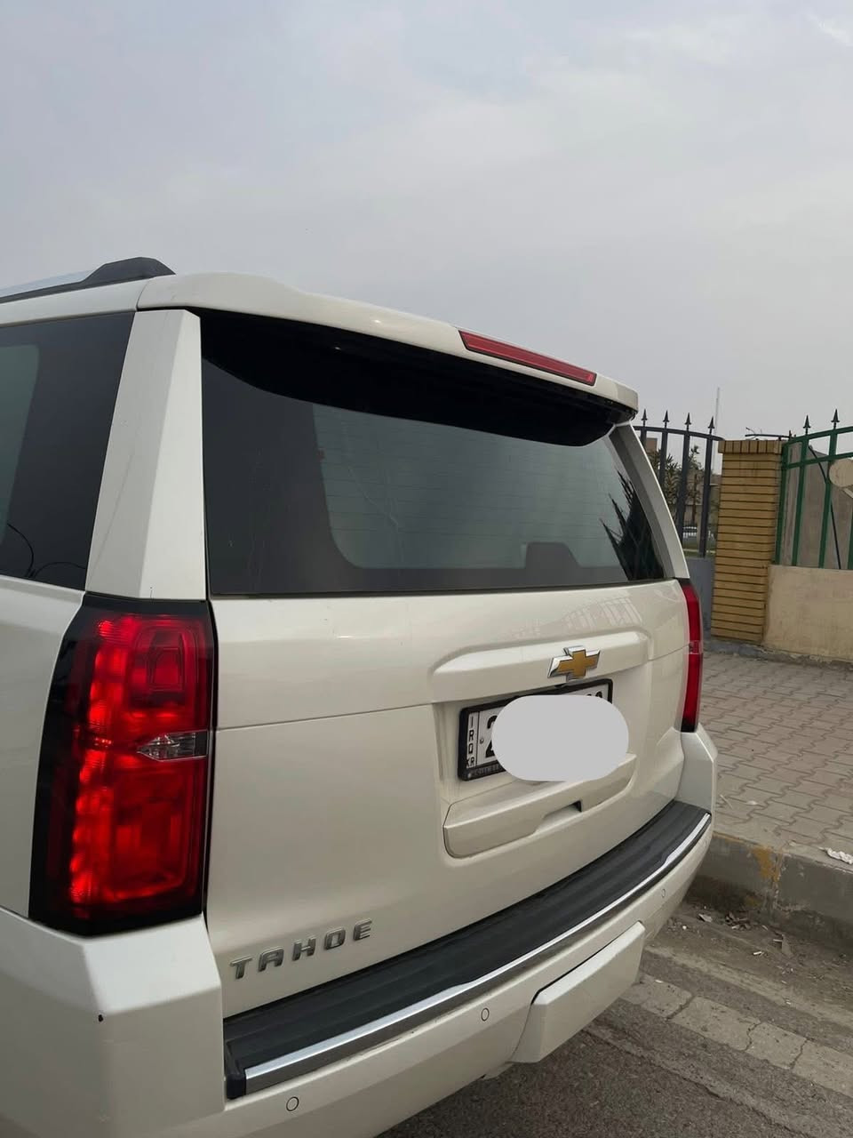 سلام عليكم تاهو خليجية  2015للبيع مكفولة حتى دعاميات LTZ فول رقم سلمانية بسمنة  مكان سيارة ديالى بعقوبة  السعر السيارة ٣١٥  ***********
