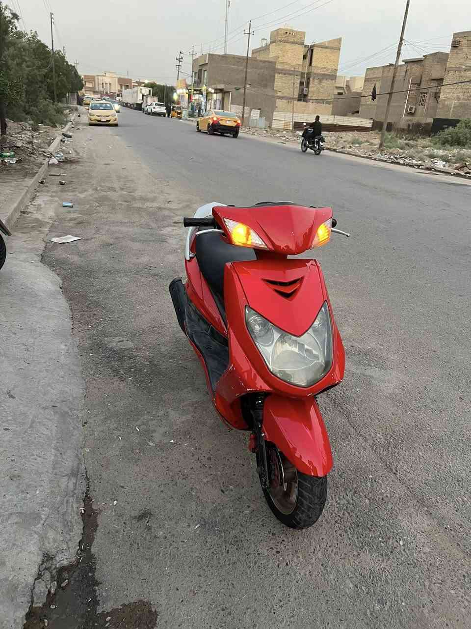 السلام عليكم سكنس فحل دراجه رنبه جديده كهربائياتهه شغاله مكينتهه تخبل مكاني  بغداد البياع تقاطع درويش *********** السعر ٦٧٥ وبيهه مجال
