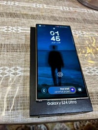 s24 الترا  ذاكرة 256  ضمان الريان  دبل سيمكارت  الجهاز انفتح من الكارت...