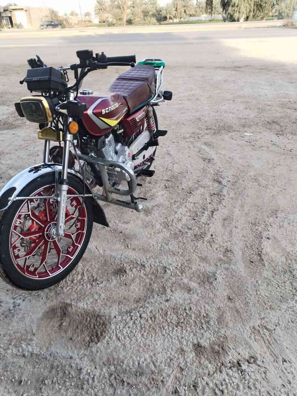 سلام عليكم حبايب دراجه البيع سفاني موديل 25 مكاني محاويل  السعر  750 وبيه مجال ***********
