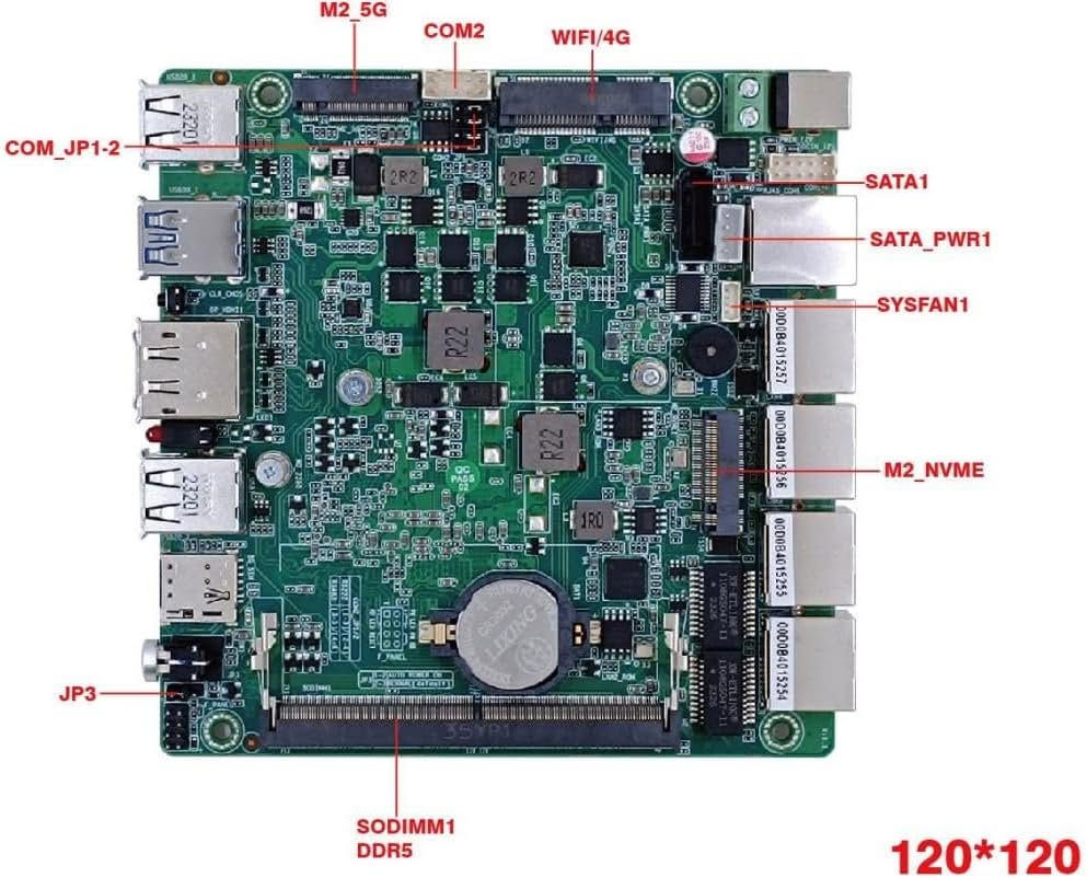 Fanless Intel N150 Mini PC equipped with 4x 2.5GbE ports and 4G/5G cellular support 

بدون رام او SSD 

السعر 150 الف 
#firewall #pfsense #router بغداد, العراق


**إذا كنت صاحب هذا الإعلان وتريد حذفه لأي سبب، رجاءا أرسل رسالة إلى الدعم الفني**