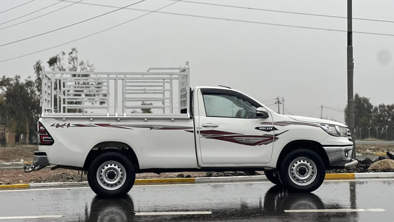 تۆیۆتا هایلۆکس 2016 سعودیە 
بێ بۆیاخ بێ لێدران 
هەموو گیانی بەشەرت 
چوار تایەی نوێی لەژێرە 
سەنەوی نوێیە 
تحویل و غەرامە بەشەرت 
هیچ مەسرەفێکی تێدانیە 

سـعـر : لە کۆمێنت داوابکە ڕاستەوخۆ بۆت دێت 📥 

گێر و مەکیەنەی بەشەرت 
هیچ کێشەیەکی تێدا نییە 

ژمارەی خاوەنەکەی 
***********
