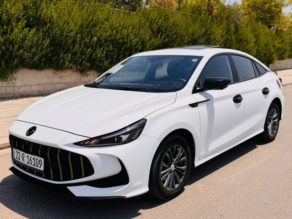 ئێم جی  MG GT 2025 Sport.كامل.كةمةليات🔥
تەنها.24.هەزار رۆشتووە. سعر.120$🔥🔥
فول مواصفات.بەصمة.سلاید.برێك کارەبایی.
شاشەو كاميرا.ئاوێنە شەفت. کوشین جلد.بى.سبوخ.بى.تحديل.هـيچى نية.سبوخ.تةنك
لايت زينۆن.شاشە بیلادی ئەکتیڤ.بی.مكان : أربيل.   
  ☎️. موبایل .***********
