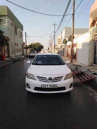 كورلا 2012 رقم اربيل  السياره نضيفه وجاهزة طخمها كلو جديد  درايم. شفت ...