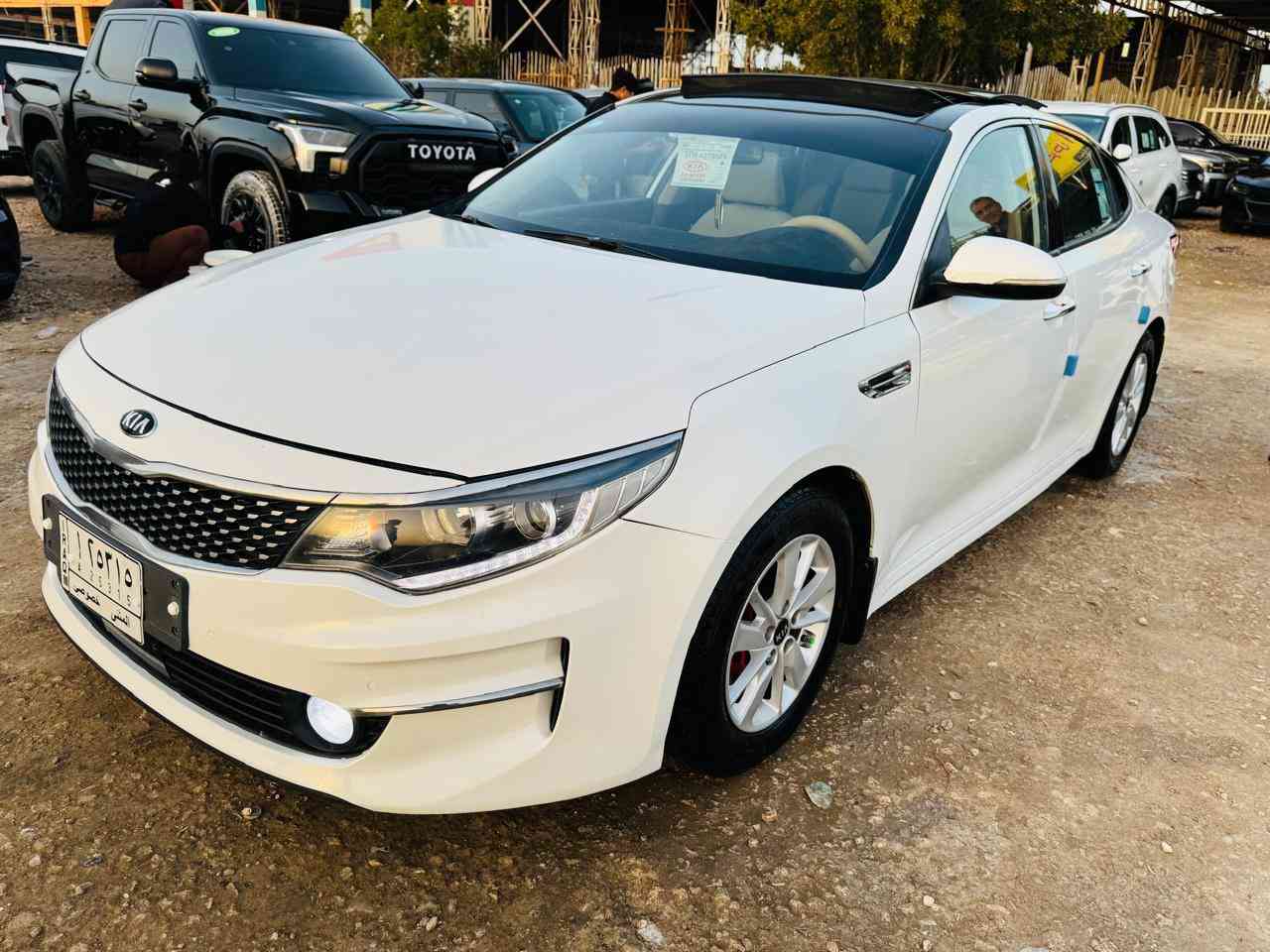 كيا اوبتيما خليجي موديل 2017 
رقم مثنى تحويل مباشر 
الضرر صبغ قطعتين جاملغ او بنيد فقط الباقي كفاله 
فول مواصفات 
مكينه 2400
ماشيه 92 الف
السعر 162
العنوان المثنى الرميثه معرض اثير الجياشي 
التواصل وات ساب 
***********
