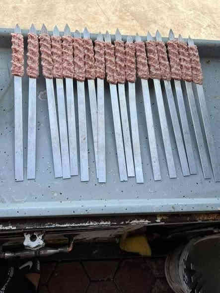 بسم الله الرحمن الرحيم
تعلن قصابة ابو تراب عن تخفيض سعر كيلو كباب ١٤٠٠٠ بدل من ١٦٠٠٠ / لحم عجل عراقي على ذمتنا
توجد خدمة توصيل كل مناطق الكوت ٢٠٠٠ دينار فقط للحجز على الارقام التاليه
***********
***********
