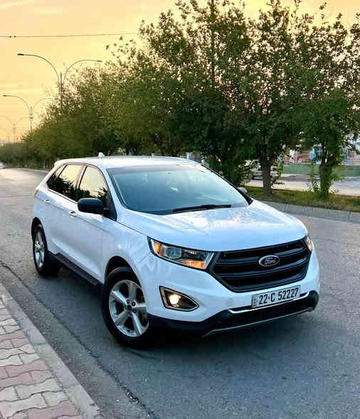 بسم الله الرحمن الرحيم(***********)
FORD EDGE 2017 . 20L Turbo 
فۆرد ئیدج ٢٠١٧ ئەمریکی سەیارەکە زۆر تازە و لۆکە
مەکینە ٢٠ تۆربۆ گێر و مەکینەی نەکراوەتەوە
 یەک دەرگا و یەک پەڵە لە بۆنیتەکەی بۆیاغە 
عادیسەکەی زۆر کەمە بێ ناوگرتن و بێ ئێرباگ
پشت و پێش و ناودەرگاکانی کەپسە هیچی پێوەنییە
هەموو ئێرباگەکانی بیلادیە و نەتەقیون
مواسفات: ٣ گێر تۆماتیک عادی گێر لەسوکان
برێک بەسمە ئۆتۆ ستارت ستۆپ تعدیل سورعە
کامیرا سوکان تەلەفون و ڤۆلیۆم تەبرید مەرکەزی
ئیکۆیە بەسمەیە تەنها 125 هەزار کیلۆمەتر ڕۆشتووە
تایەی تازەیە تەقە و رەقە و هیچ خەلەلێکی نییە
کارەبایی هەموو گیانی بەشەت گێر و مەکینە بەشەرت
سنوی تازەیە تا 2030 بەناوی خۆمانە هەزە و بەرادی تازەیە
سعری سەیارەکە ١٤٥ گەڵا و معامەلەیە شوێن ڕانیە
*********** ڤایبەر و واتسئاپی لەسەرە رانية
