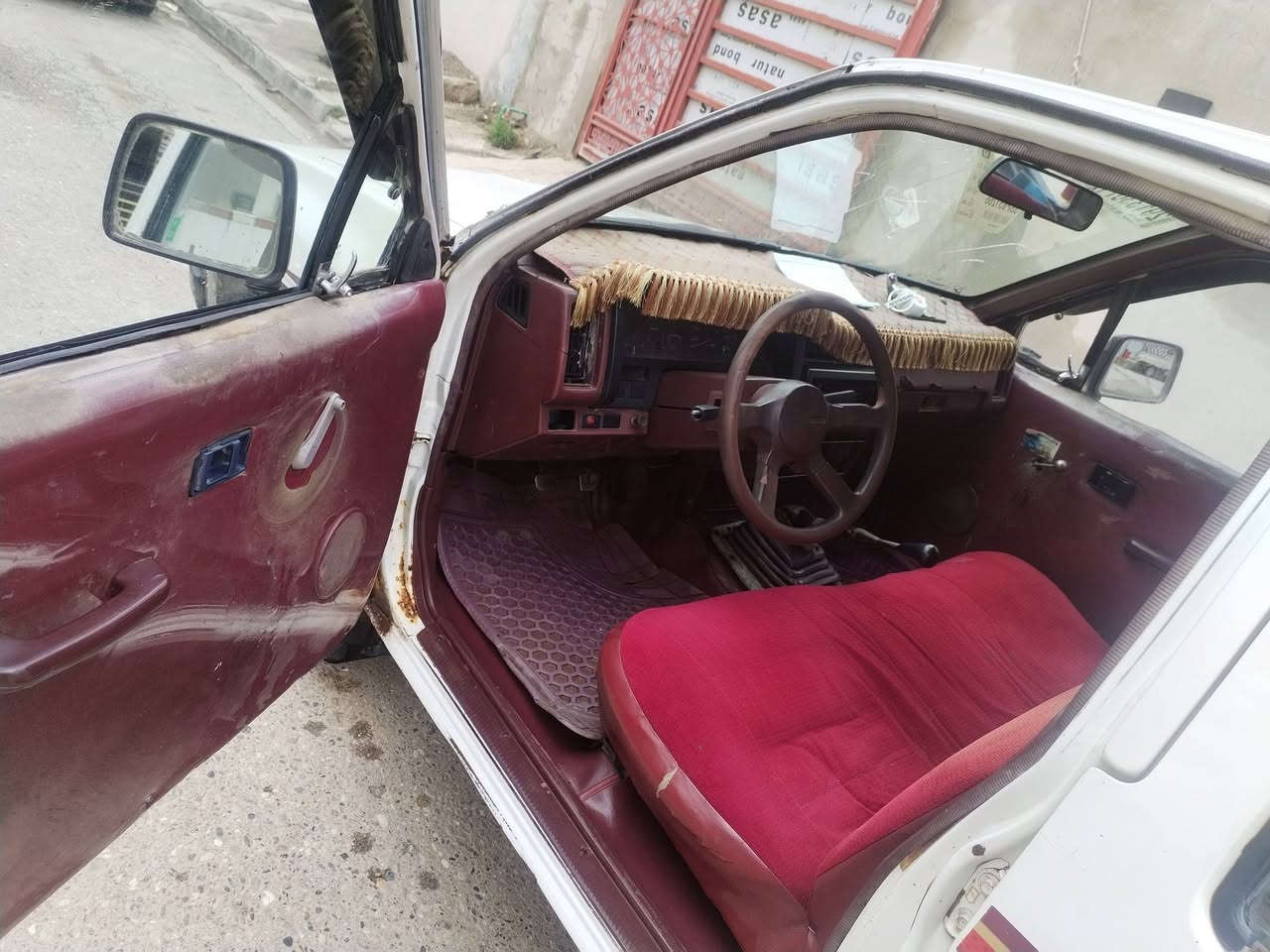 نيسان موديل 92 رقم نينوئ الماني بسمي شرط تحويل محرك معمره جديد كير اكسن انضاف دوشمه نظيفه بيها مكانت صبغ طخم تيرت جديد مكان سياره موصل ***********  بي واتساب
