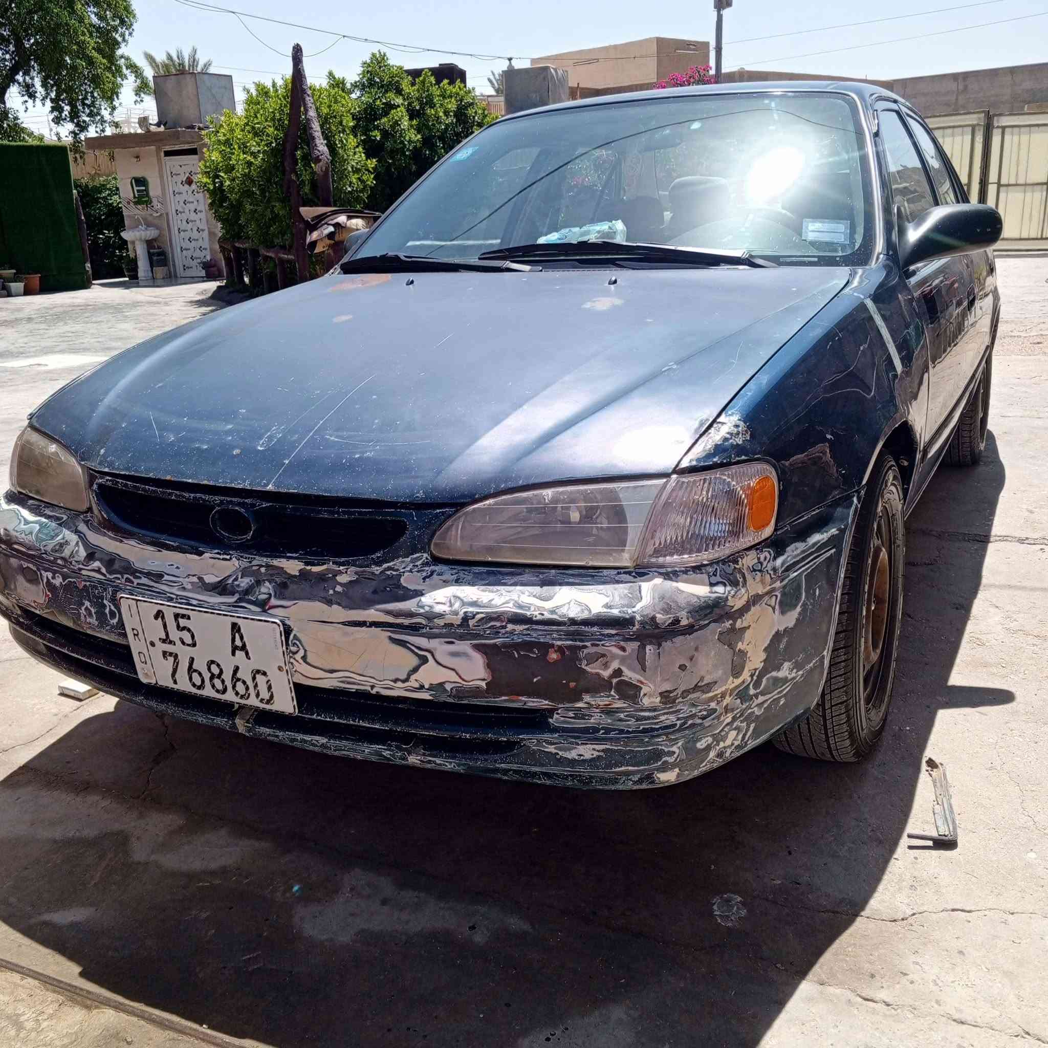 السلام عليكم للبيع كورلا موديل 98 وارد امريكي بدون ضرر بدون صبغ رقم انبار بسمي تحويل مباشر مكينه كير خير من الله يسره بلاد تبريد ثلج تخم تاير السياره جاهزه 
تريد بس صبغ دعاميات مكان بغداد الدوره سعر ٤٨ وبيه مجال لشراي ‏‪***********‬‏
