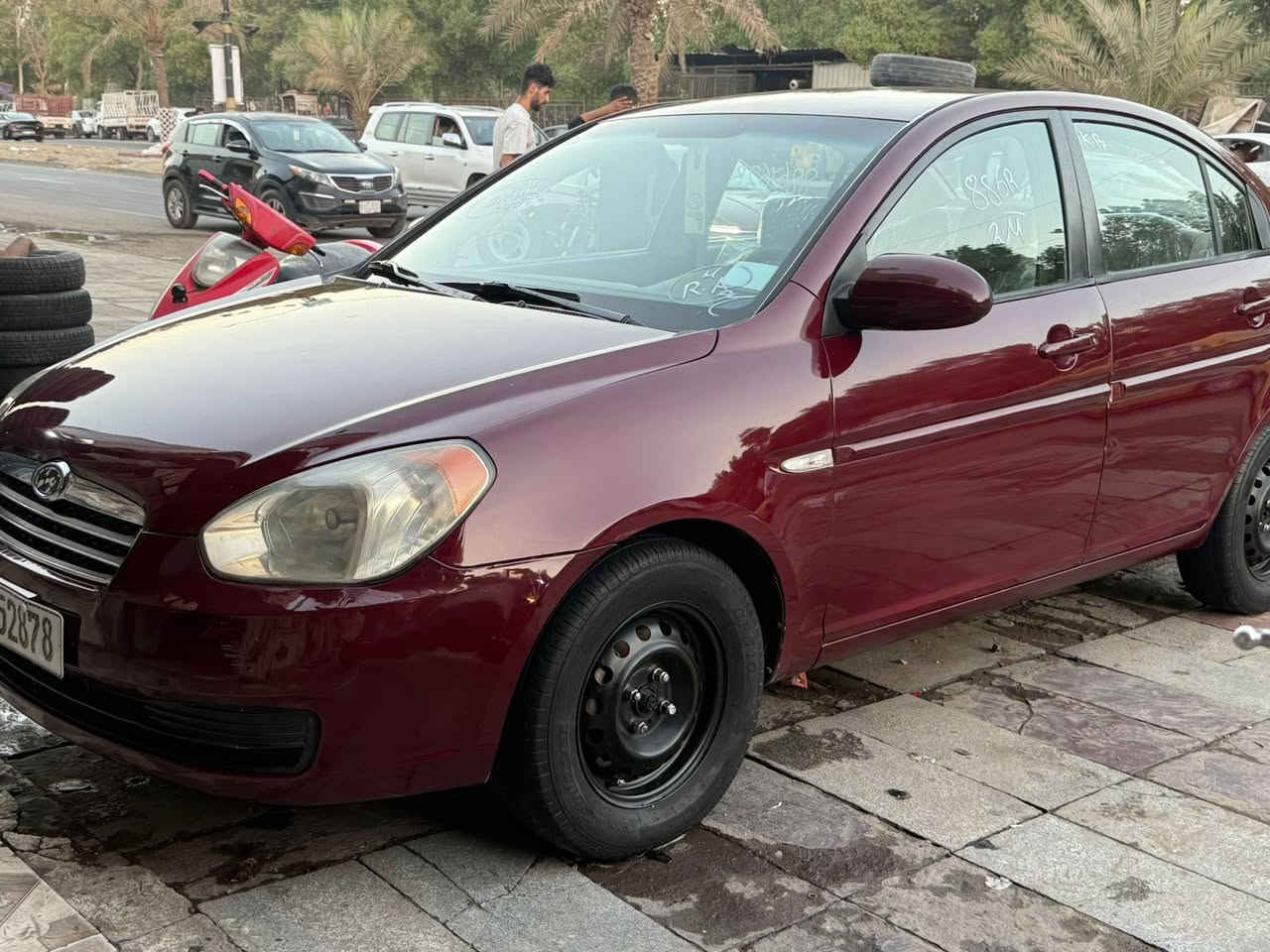 اكسنت 
للبيع موديل 2009
خليجي
مصبوغا عام اثر جراد
ومصورها فبل صبغ ناشرة فيديو
محرك 1600
رقم بغداد بسمي
محرك كير تبريد صدر كلة تمام
مكاني بغداد
للسمسار ‭٠٧٧١ ٠٥٨ ٦٧٢١‬
السعر 78 ورقة وبيها مجال
للبيع فقط ماكلف بل نشر خوان
