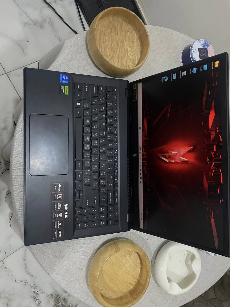 السلام عليكم لابتوب Acer Nitro V15

المعالج i7-13620H

الجيل 13i7

الرام 326B

التخزين 512

كارت الشاشة 4060

السعر مليون و250 وبي مجال مكاني بغداد


**إذا كنت صاحب هذا الإعلان وتريد حذفه لأي سبب، رجاءا أرسل رسالة إلى الدعم الفني**