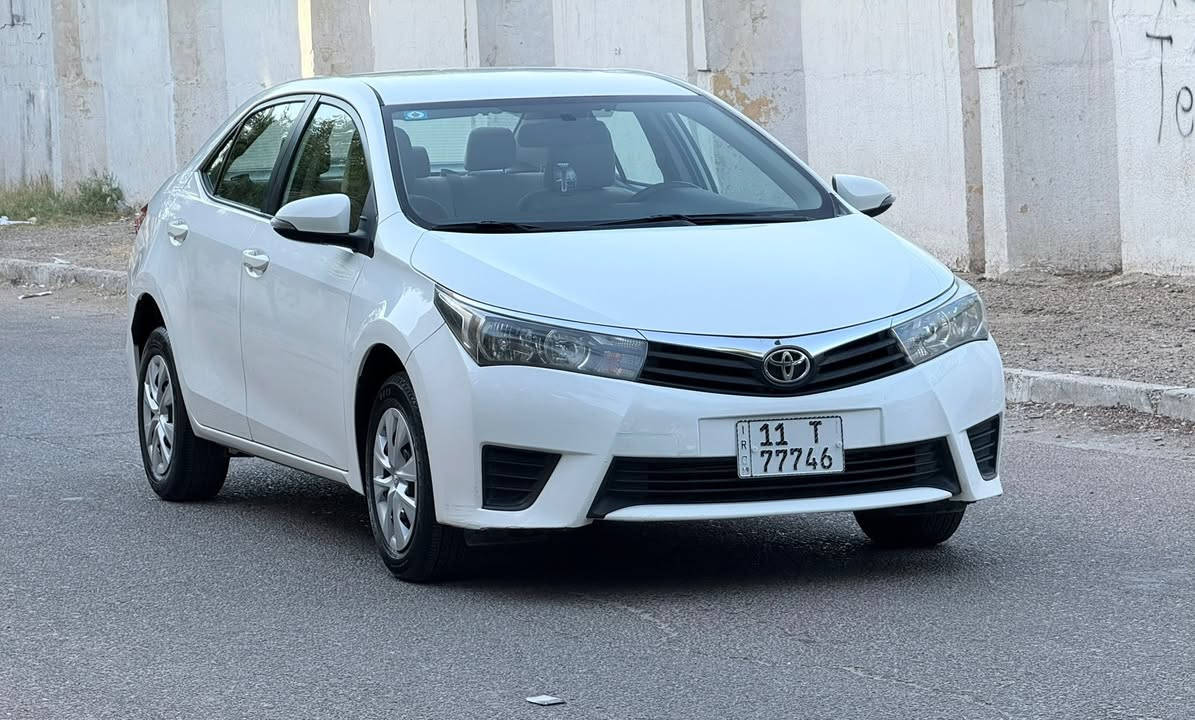 سلام وعليكم 
كورلا 2015 XiG
خليجي الشركه العامه 
محرك 1600 
داخل لونين
ماشيه 89 حقيقي 
الرقم : بغداد بسمي 
السياره : مكفوله بدون صبغ بدون فتح بدون تبديل بدون بارد 
السعر : 143 
المكان : بغداد / الصليخ / 600 
اللاستفسار : ***********
