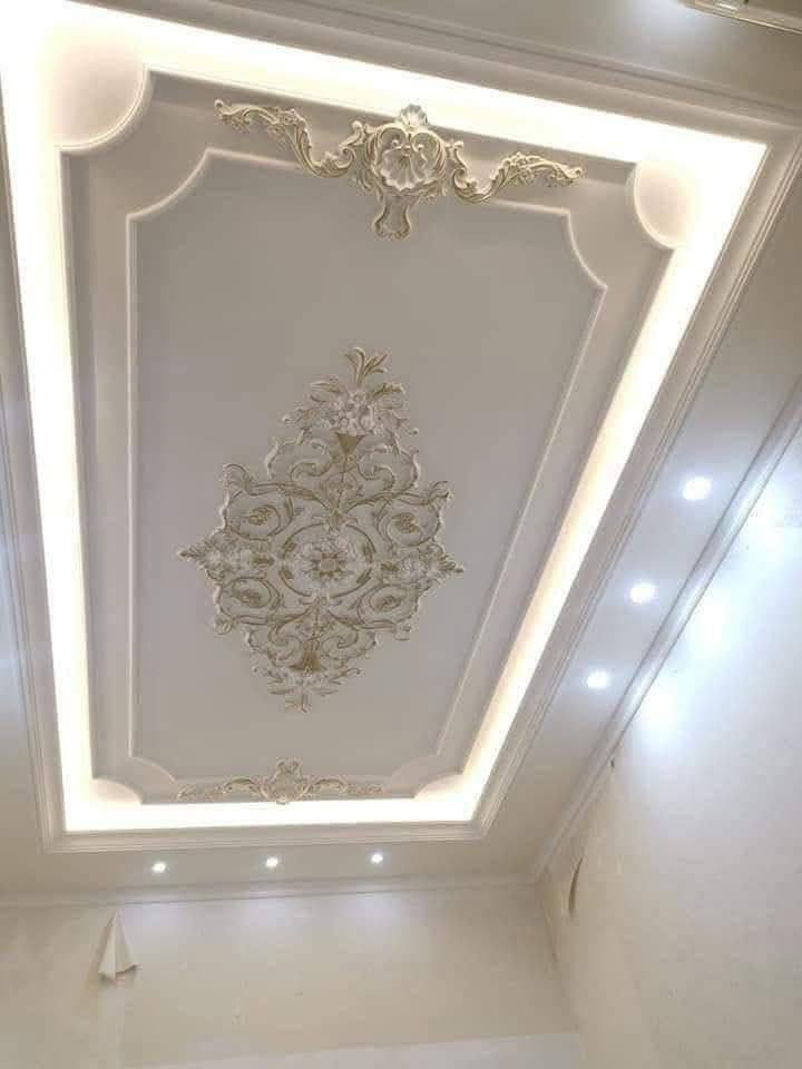 السلام عليكم عمل كافه انواع ديكور الجبس بورد  انواع النقش المغربي انواع الصبغ داخل خارج عمل ديكور شاشه واجهيات فوم خارجي اسعار مناسبه جدا للاستفسار ***********(***********)
