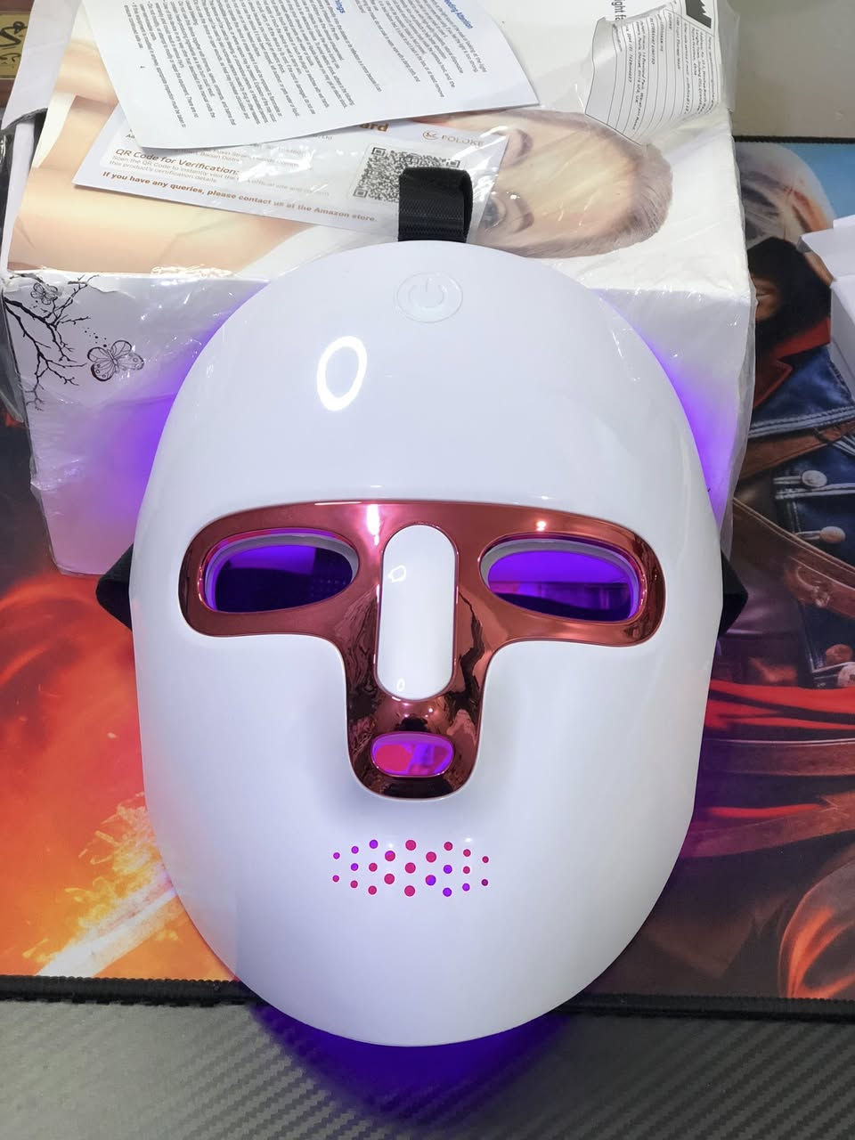 قناع الوجه باضاءة LED من دويفي (FSA/HSA) للعلاج بالضوء الملون وتقليل حب الشباب وتجديد البشرة ومكافحة الشيخوخة والتجاعيد
السعر 25


**إذا كنت صاحب هذا الإعلان وتريد حذفه لأي سبب، رجاءا أرسل رسالة إلى الدعم الفني**