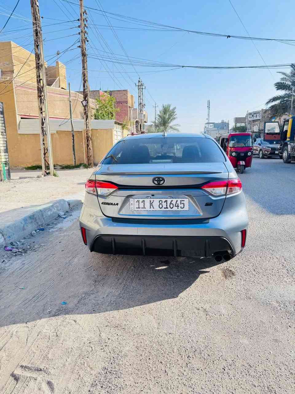 كورلا 2024 وارد امريكي
مرقم بغداد تحويل مباشر 
ماشية 11 الف
داخل لونين
حادثه جاملغ ايسر وبنيد بدون دواخل 
ايرباك ستيرن 

السعر 158

مكاني بغداد الحسينية 
***********
