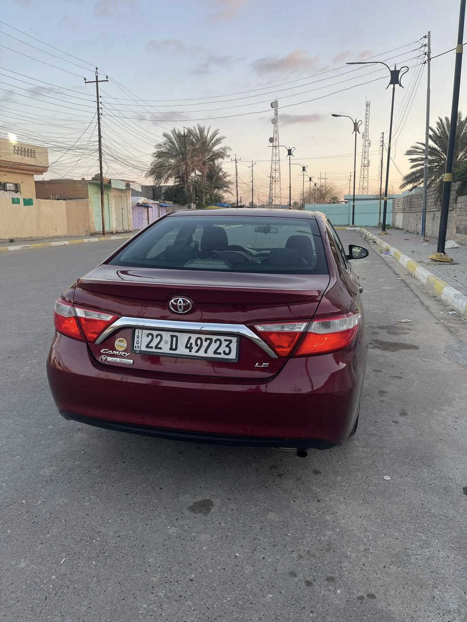 كامري موديل 2016 بيها قطعتين ونص صبغ شرط بدون دواخل مكفوله من الشخط والبارد السياره على وضع الشركه تبريد ثلج طخم تاير والصدر على شركه سياره بالنايلون بمعنى الكلام السعر 155 وبيه مجال مكان سياره الشركاط الشراي يتصل *********** لمو شراي لا يتصل
