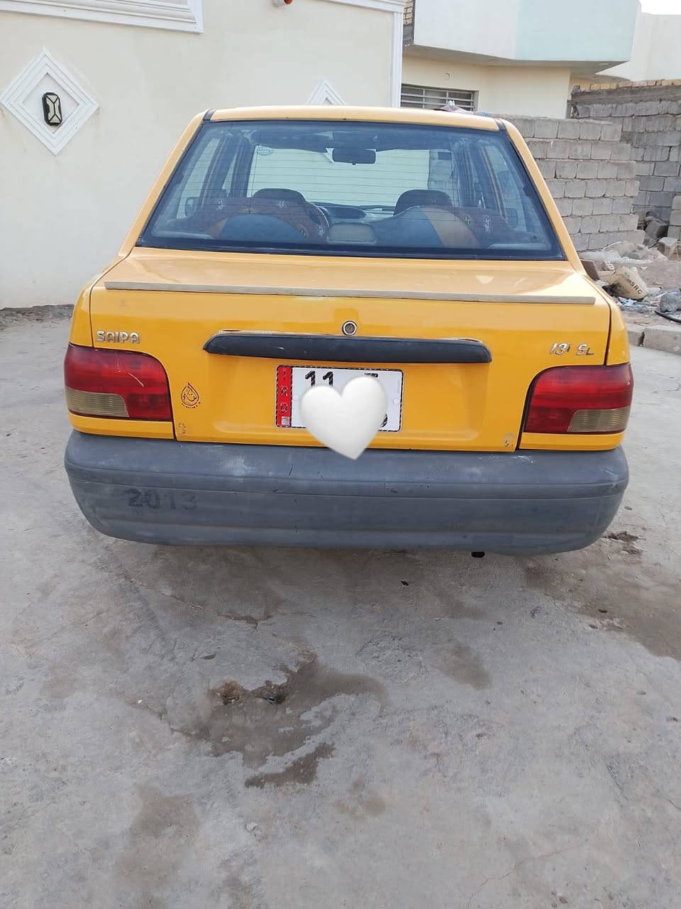 سلام عليكم سايبا البيع موديل 13 مكفوله شواصي جدد  سياره بلاديه لا ضربه ولا تبديل تبريد شغال. مكينه وكير انضاف تخم تاير صدر حداديه  كهرباياتها شغاله شاشا دواخل انضاف هيئه وغرامات مصفره رقم بغداد نكليزي  السعر 29وبيها مجال قليل حك الجيه مكاني بغداد المدائن رقم الهاتف ***********حسين اللامي
