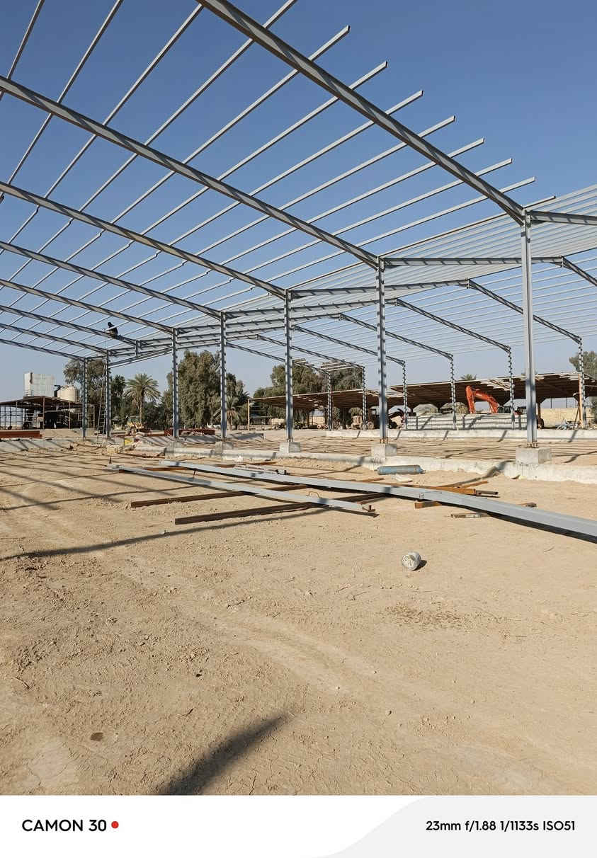 #بشرى_سارة
# الان يمكنك ان تصنع الهياكل حديدية بانسب
وبارخص اسعار تنافسية جملونات وقاعات الدواجن وكل ما يختص
باعمالنا حدادية 1 (مشاريع صغيرة او كبيرة)
ومتوفر في جميع انحاء العراق
للحجز ولأستفسار أو واتساب ::
***********
