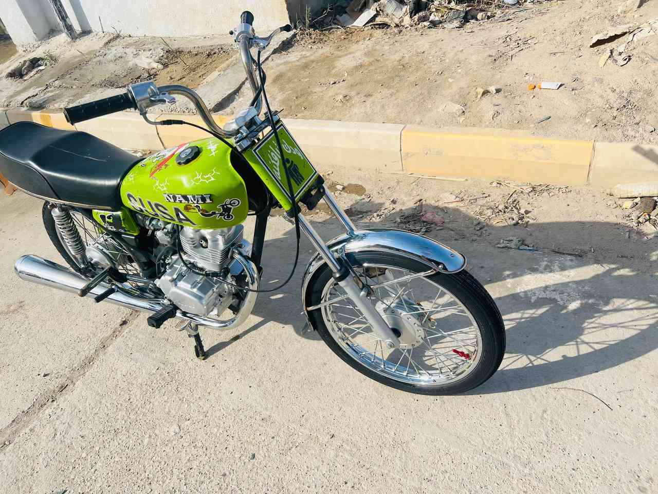 دراجه 25 تعمير اوراق ما مفتوحه شاصي13 مكاني قضاء الدوايه
***********
