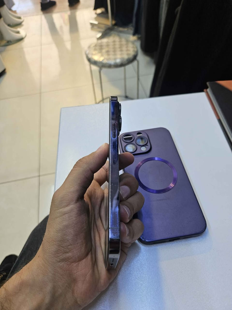 Iphone 14 Pro Max 
256 
ZAA
2 SIM
Battrey 78
نەکراوە و پاکە و کارتۆن و کێبڵی شەریکەشی لەگەڵە تەنیا  کەمێک وردە شوخی ئیتاری هەیە 
نرخی 579$ یان گۆڕینەوە بە ئەندرۆیدی 512 یان 1 تێرا السليمانية, العراق


**إذا كنت صاحب هذا الإعلان وتريد حذفه لأي سبب، رجاءا أرسل رسالة إلى الدعم الفني**