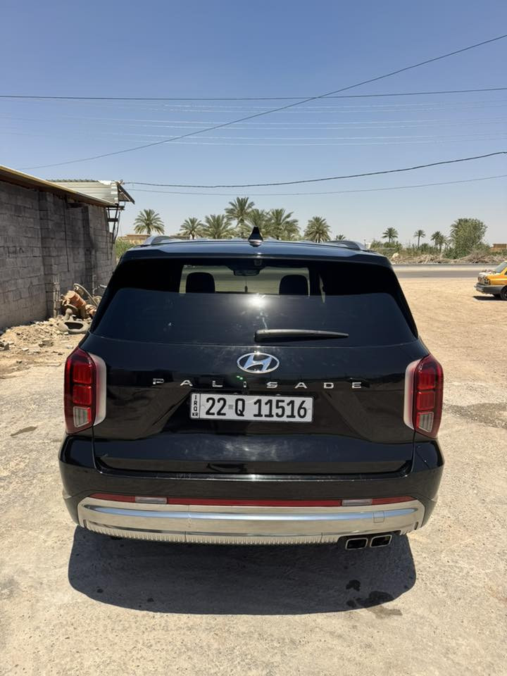 Hyundai palisade  2023 calligraphy
هونداي بلسايد كلگرافي 
رقم اربيل 

موديل: 2023
الحالة: البنيد مصبوغ والدعامية بيها صبغ  
بدون دواخل بدون ايرباك
العداد: 90 الف كيلو متر 
المواصفات: كلگرافي  فول 1/1 
 شاشة عرض داتشو. المحرك   v6    3.8 
بصمة تشغيل + بصمة ابواب 
اصطفاف ذاتي(تقديم +ترجيع)  
فتحة سقف +بانوراما
سماعات هارمن كاردن عدد ١٦
 رادار امامي  + خلفي 
حساسات امامي + خلفي 
كامرات عدد 6  360 درجة 
كشنات امامي خزن ميموري 
كشنات كهربائي تدفئة وتبريد 4 كشنات 
انارة داخليه (محيطيه) + انارة دشبول 
بردات جانبية
تبريد مركزي امامي + خلفي منفصل التحكم
تحكم ستيرن + شفتات
تدفئة ستيرن 
مرايا هيتر + تعتيم 
صندوق كهربائي شفط + اربع وضعيات فتح صندوق
وضعيات قيادة  (٥)
ويل كب حجم  ٢٠ 
اوتو هولد + نقطة عمياء 
سايد بريك بصمة + مثبت سرعة
شحن وايرلس 
إشارات بالمرايا  + إشارات جانبيه
2اوتو بريك 
تحديد مسار
شاشة ديجتال كبيرة
تشغيل عن بعد .
تدليك كشن .
دفع رباعي 
نظام مانع انزلاق 
 نظام نزول منحدرات كشنات Vip منفصل 
السعر 310 وبيها مجال 
***********
للاستفسار الاتصال
