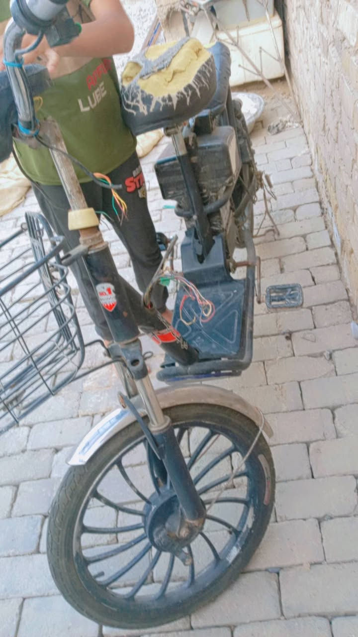 سلام عليكم
طبعن من رخصت مسؤل كروب عندي دراجة شحن بغداد سعره 60 بيهه مجال
بدون بطاريات ضفيره مقطوعه مثل ما واضحه بالصوره ***********
