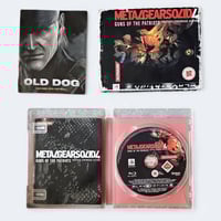 ميتال جير ٤ • قرص • مع الكتيبات