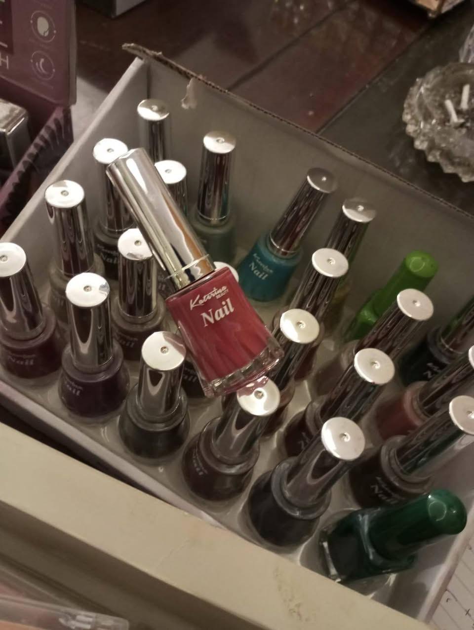 تحديد شفة
حمرة سحرية
حمرة تنت
صبغ اضافر 
كلهن ع الف القطعة 
يوجد توصيل


**إذا كنت صاحب هذا الإعلان وتريد حذفه لأي سبب، رجاءا أرسل رسالة إلى الدعم الفني**