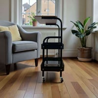 طاولة بعجلات • سطح خشبي • كركوك