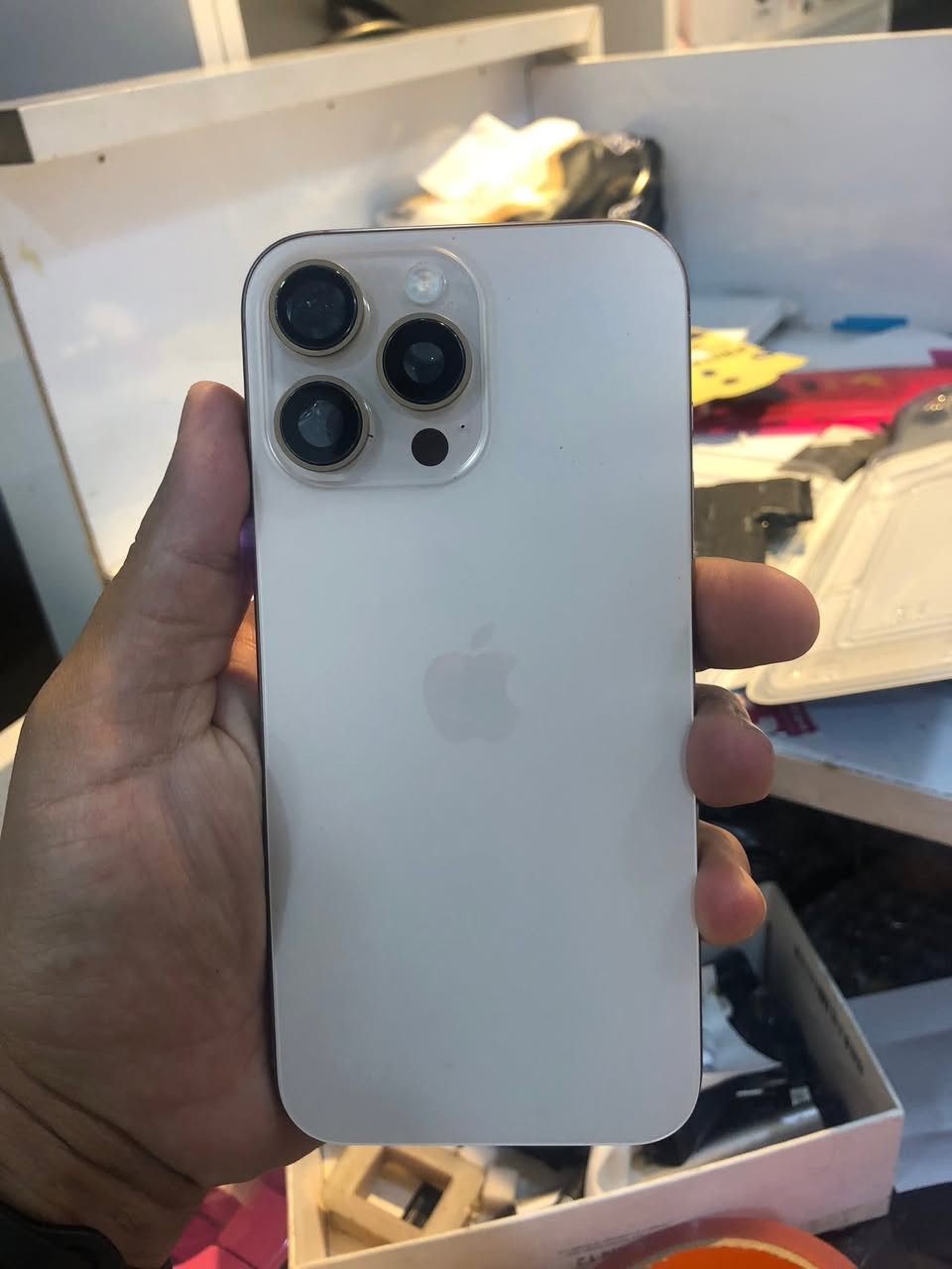 سلام عليكم اجهزة ايفون نوع

Iphone 16 pro max
256GB
2sim
Iphone 13 pro max 
256 gb
2sim
خرايط عدد ٢  iphone 15 pro max 
مقفول ايكلود و ابل ايدي 
بيع شلع 
كل 500$
***********

