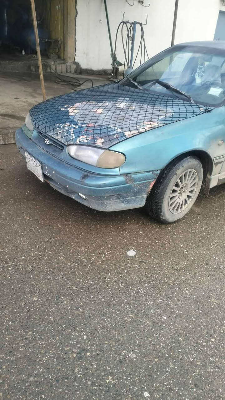 سلام عليكم الانتره باله دمعه موديل 95محرك كير انضاف زوج تايات جدد باتري جديد طخم كدام جديدسنويه لي 27 كابون بيه شرعي يحول السعر 27 
***********
