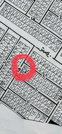 قطعه ارض للبيع  ملك صرف في الزعفرانيه  منطقه الأمانه  المساحه  250 متر...