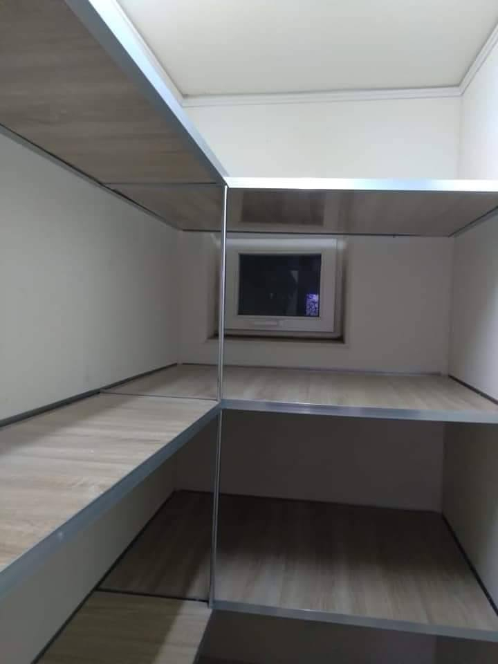 ***********
عمو عمو عمو عملنا رفوف المخازن داخل شقق مدينه بسمايه
