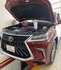 تم تغيير زيت ((Lexus او لكزس)) موديل2020 (نوع الزيت Bell1) زيوت تخليقي...