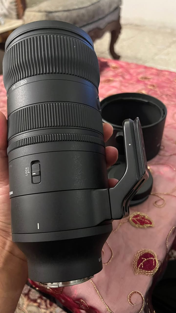 كاملة هي وجنطتها والكارتون 
سكما 70-200 للسوني اخر اصدار فتحة 2.8 
نظيفة جدا جدا غير مستعملة 

مكاني الاعظمية 
سعرها نهايتة قفل 1,600,000 شراي تعال كل الهلا بيك


**إذا كنت صاحب هذا الإعلان وتريد حذفه لأي سبب، رجاءا أرسل رسالة إلى الدعم الفني**