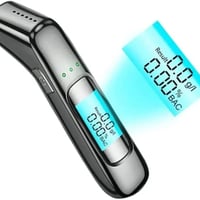 جهاز قياس الكحول • محمول صغير • إحماء سريع