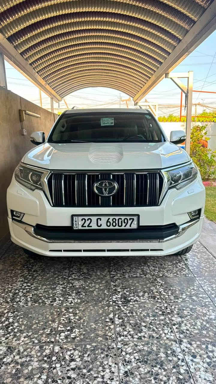 تيوتا برادو 2020 TXL
‎سلايت وبصمه وتشغيل عن بعد 

‎لايت اسود وبخاخ لايت ولد نهاري 

شاشه وكامرا وهوك وحساس خلفي

بيها كتاب تضليل 

تحكم جهتين ورساله ترحيب تويوتا 

ويل كب كروم حجم 19 

دشبول لكزز وايربك 6 كامل

مانع انزلاق ومانع انحدار ونظام الامان 

كشنات جلد وتبريد كهرباء الامامي 

مري شفط اصليه  

السياره  ماشيه107الف KM 

السعر ٤١٠٠٠ وبيها مجال حك الجيه 

السياره مكانها بغداد. االدوره الجمعيه 

للاستفسار الاتصال ***********
