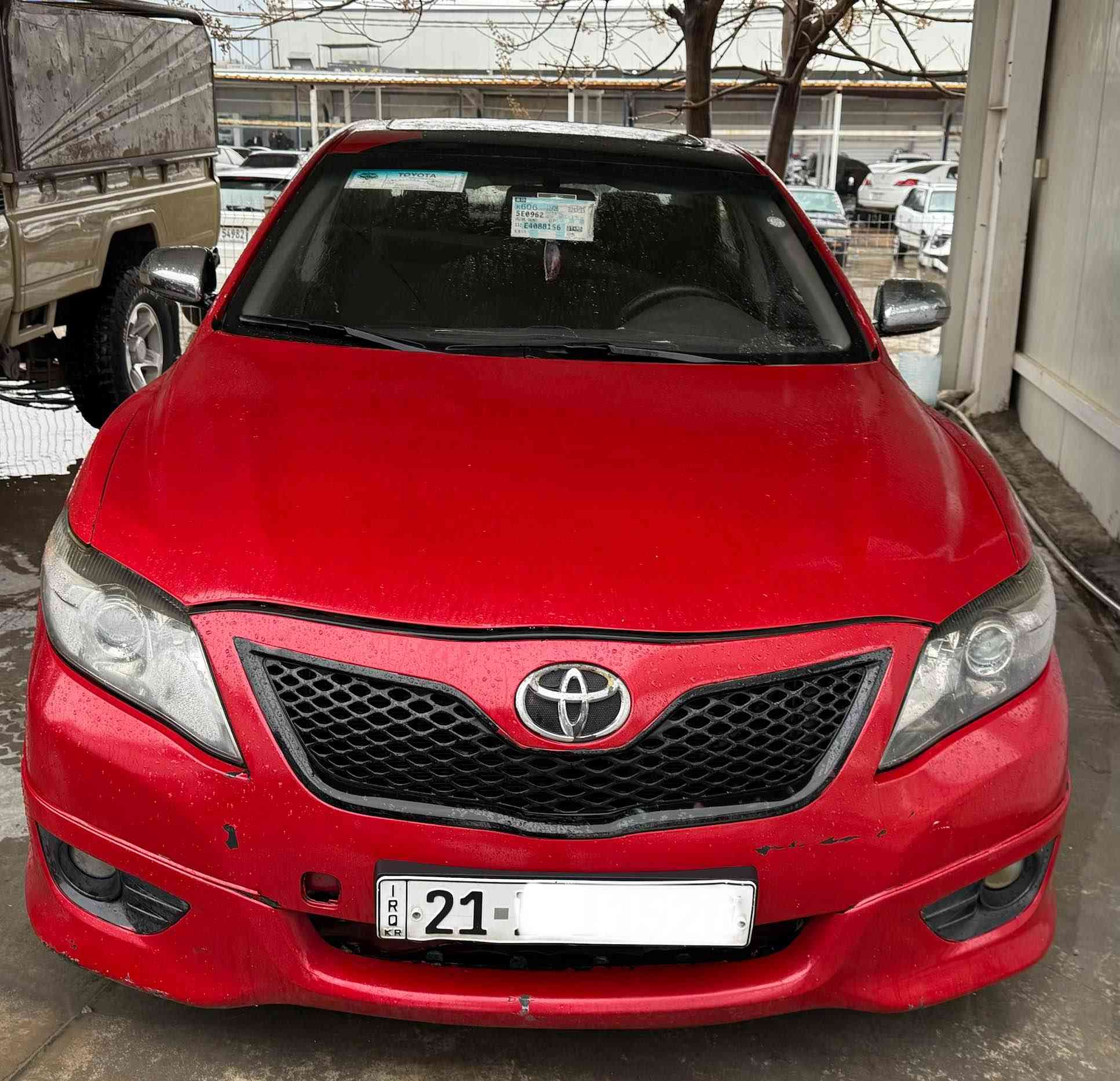 تۆیۆتا کامری ٢٠١٠ مواسەفات ئەمریکی ٦ بستۆن بیلاد مەکینە ئەڤەلۆن سەیارەکە چەند پارچەی بۆیاخی نیە بەڵام بە حیزام ئەی فرۆشم سەقف و شان و پێش و سنوق و ناودەرگای بۆیاخی نیە هەتا بڵەی جوانە فول مواسەفاتە سلایت تاقم تایەی تازەیە سەنەوی تا ٢٠٢٨ تازەیە بەناوی خۆمانە تەحویل و غرامە بەشەرت سعری٩٣وەرەقە و معامە لە***********/*********** تکایە ئەگەر موشتەری نیت مەسج و تەلەفۆن مەکە لەگەڵ ڕێزم السليمانية, العراق
