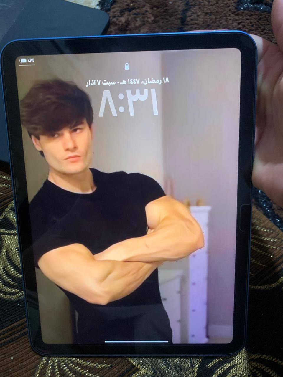 ايبات11 للبيع
نضافه فول يعني 100%
ذاكره 128
بطاريه 94 قطاره بل شحن 
عدد دورات الشحن 205
السعر 450وبي مجال 
مكاني موصل حي الرساله 
الرقم ***********
بي وتساب.
